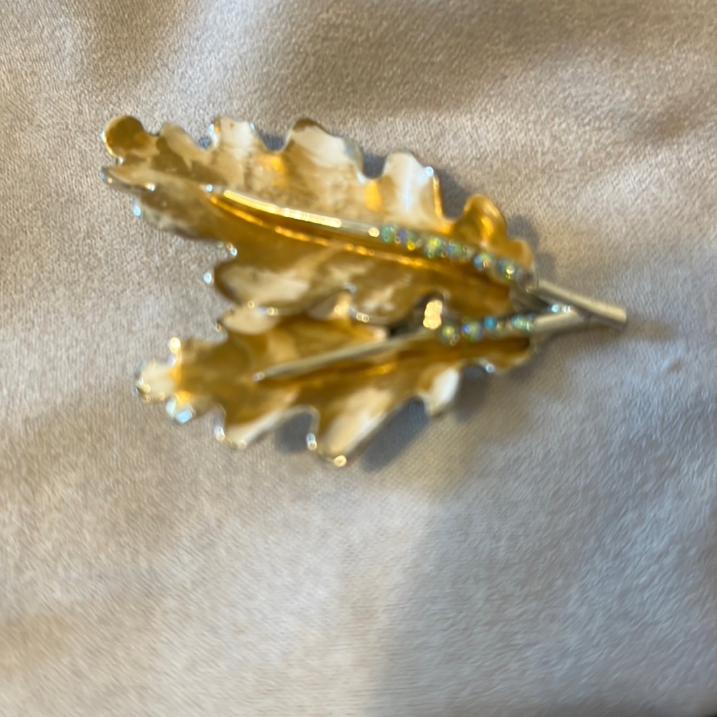 Bsk Signed Vintage Brooch.